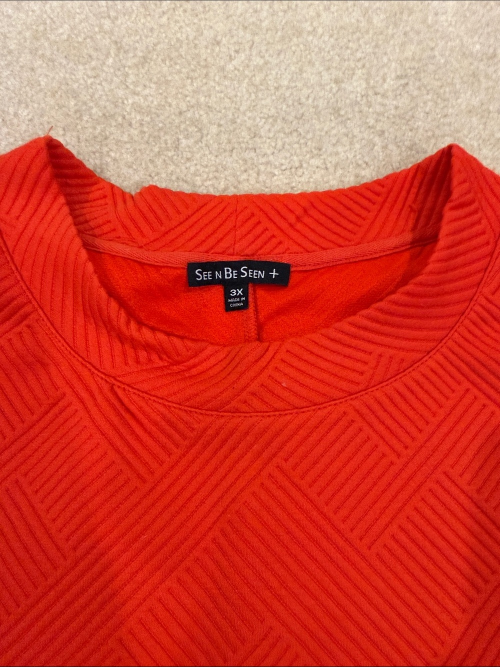 Orange/Red Two-Piece Set - Picture 6 of 12